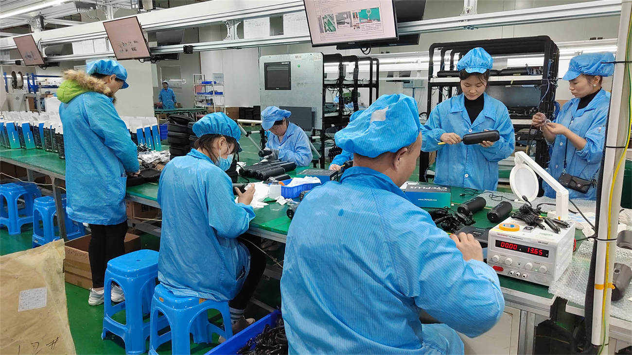 Functional testing of finished electric pumps