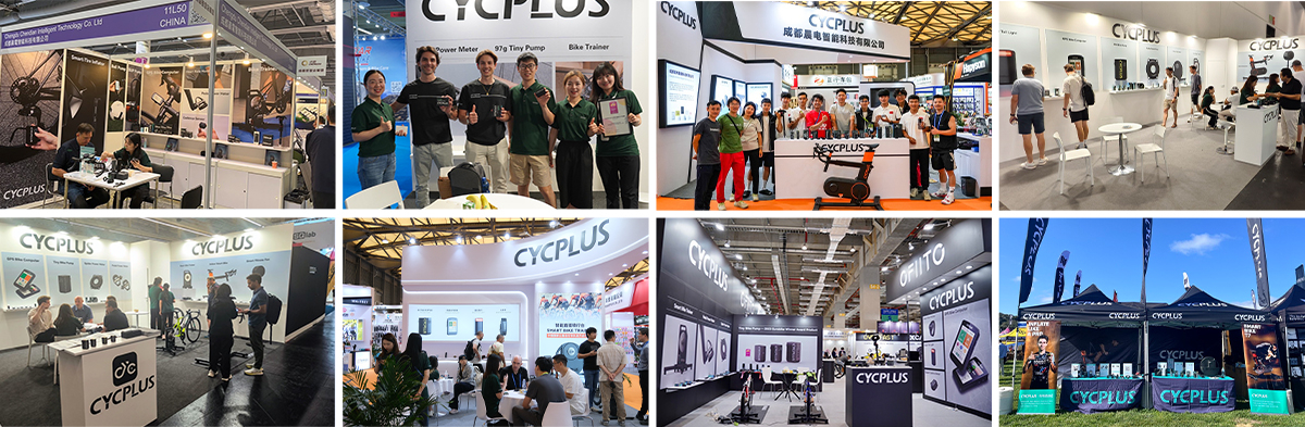 JUNE booth at an international cycling and outdoor trade exhibition