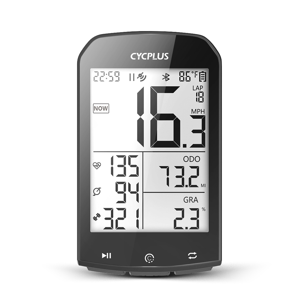 CYCPLUS Bicycle Training Device Gps Computer Cycling Speedometer
