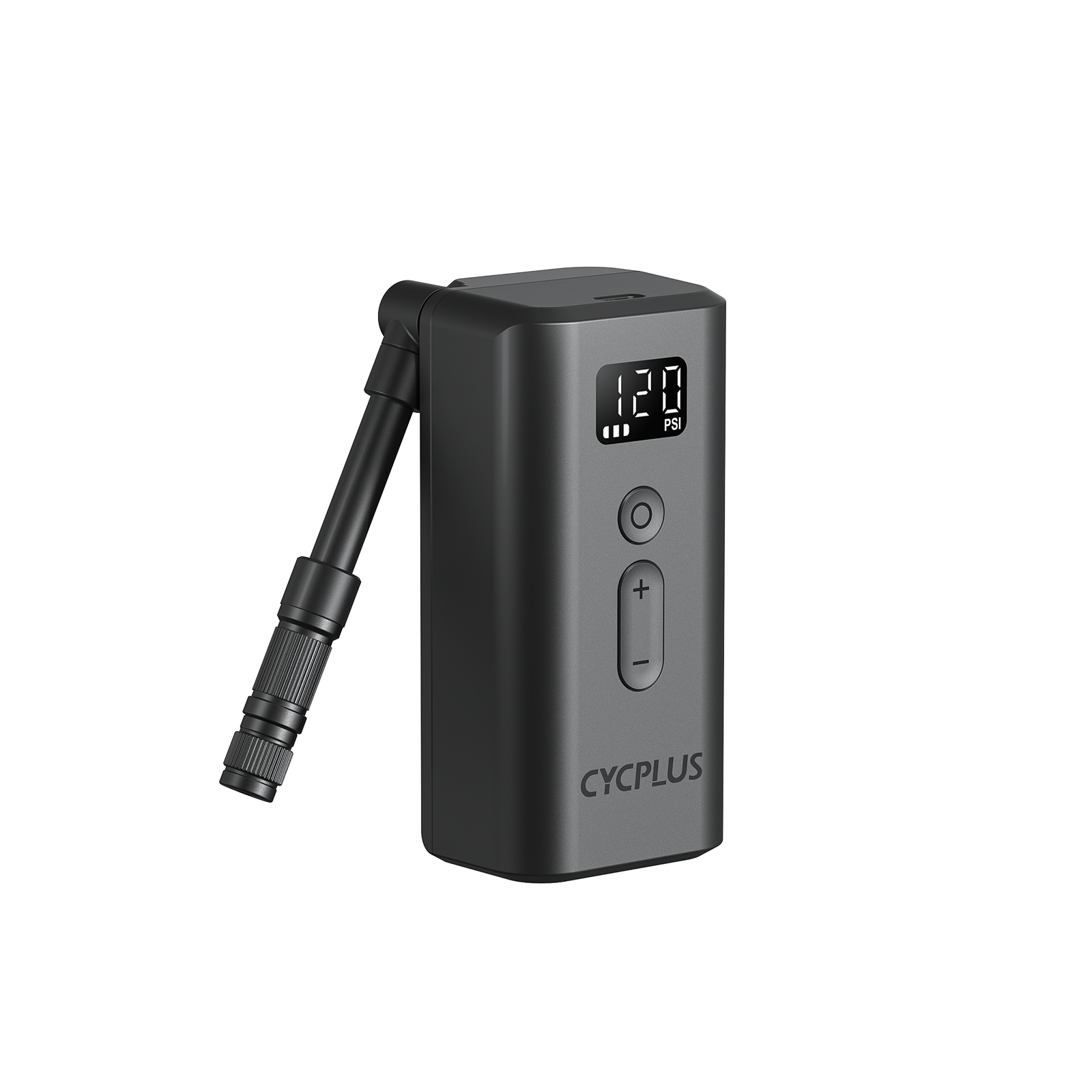 Powerful Portable Electric Tire Inflator Quick Setup Max 120 PSI