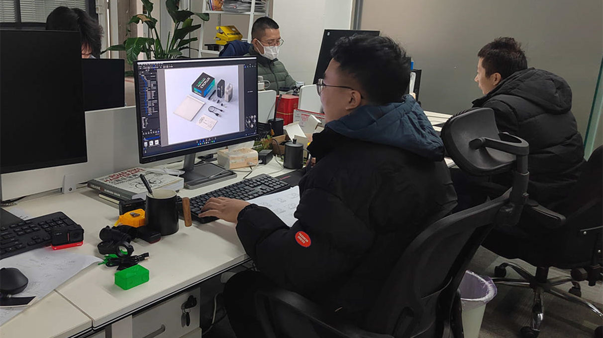 R&D engineers designing smart cycling products