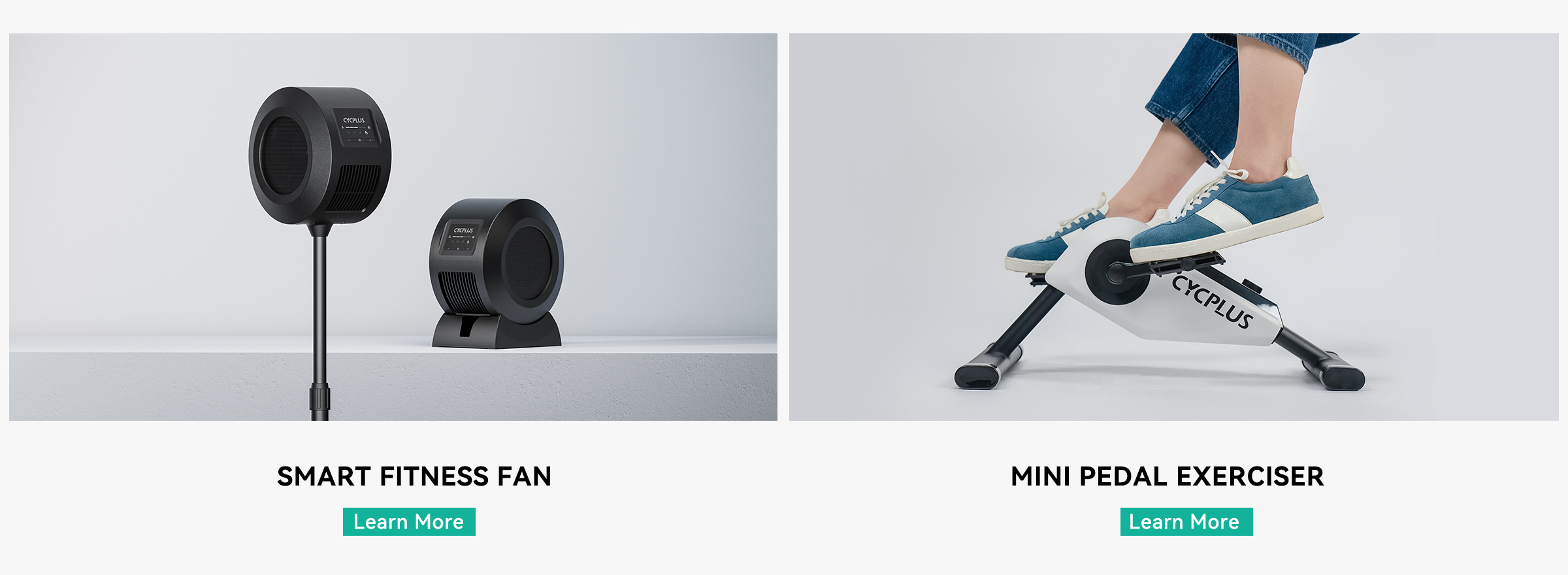 Smart fitness fan for indoor cycling and home training